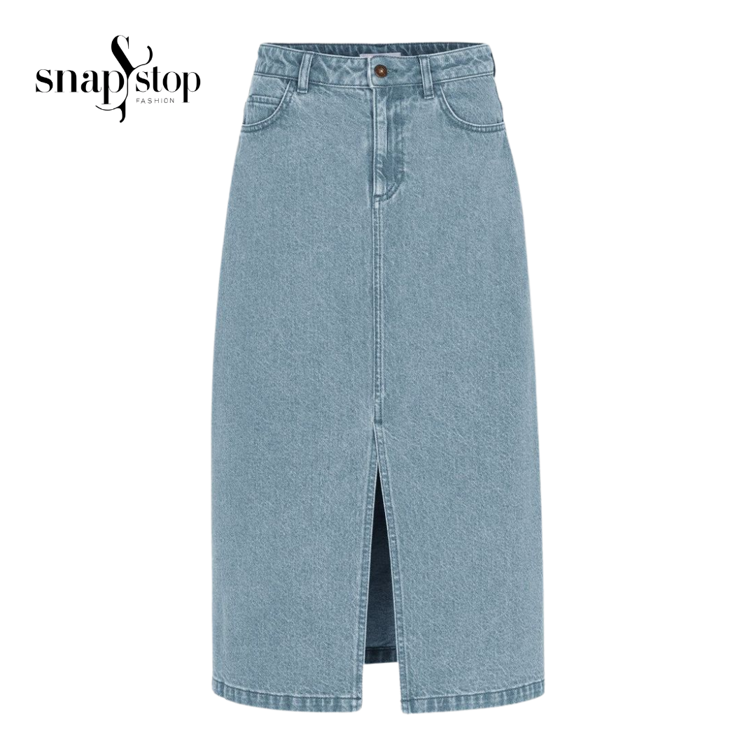 Denim Skirt At Snapsstop